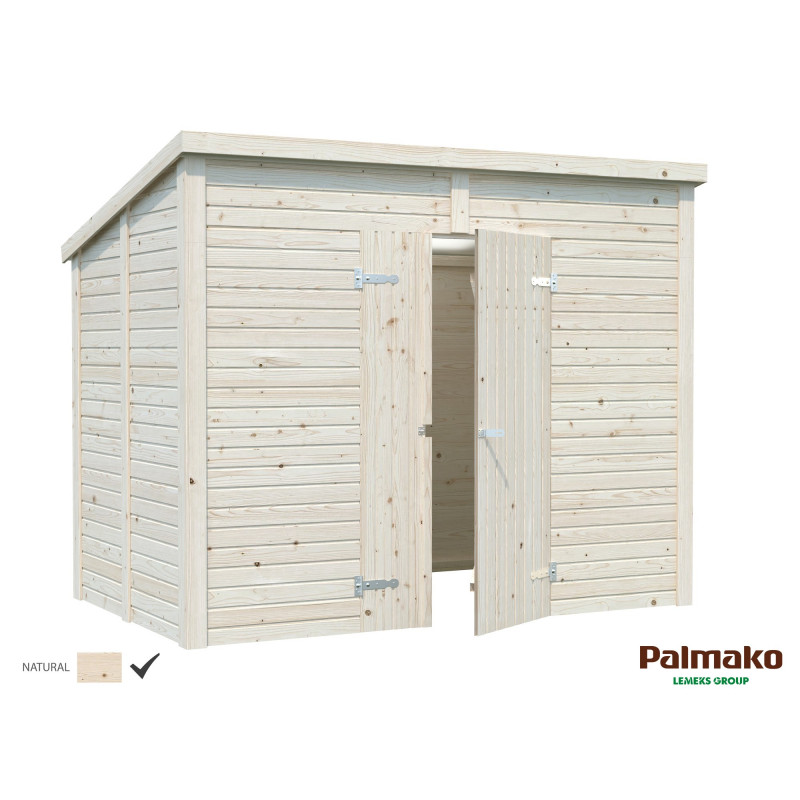 Cobertizo exterior de madera 244x182 cm Lodum - Monomat Materiales